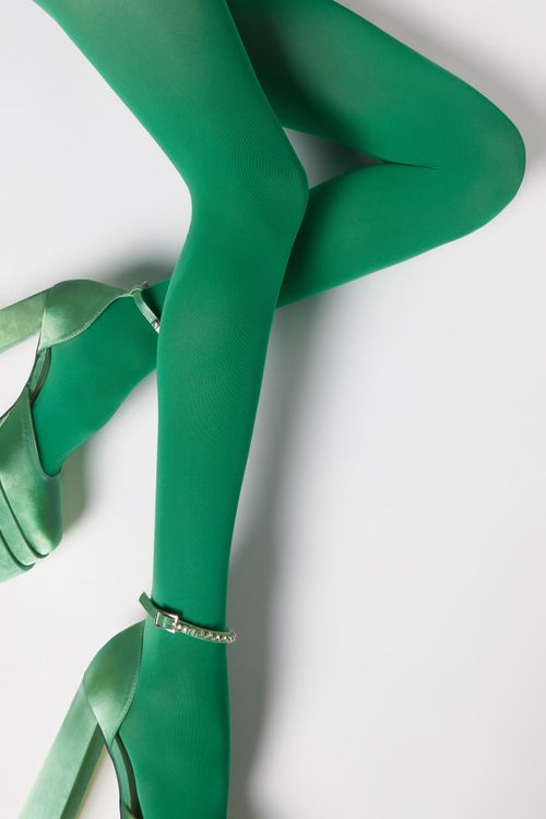 Meia Calça Conforto Total Fio 50 - Verde