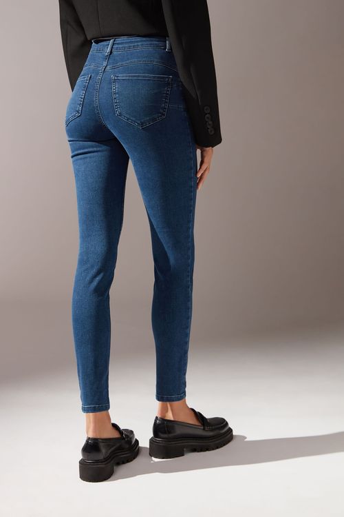 Jeans Push-Up Skinny Soft Touch - Azul