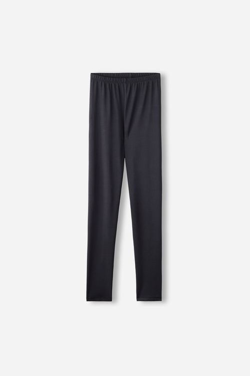 Legging Superbrilhante Para Menina - Preto