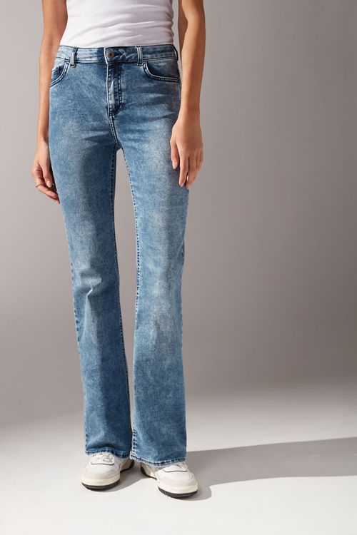 Calça Jeans Flare - Azul