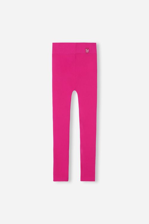Legging Canelada Para Menina - Rosa