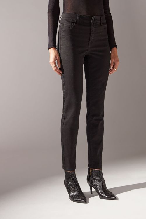 Calça Jeans Skinny Ultra Stretch - Preto