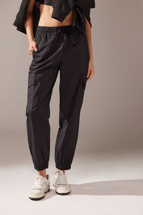 Calça Cargo Jogger - Preto