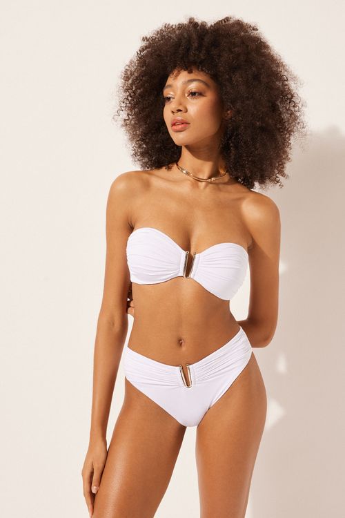 Calcinha De Biquíni Timeless Diva - Branco