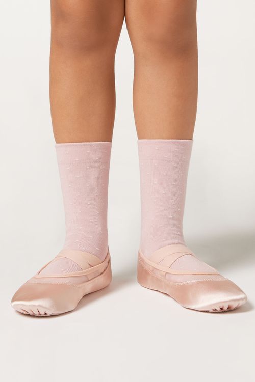 Meia Esportiva Infantil - Rosa