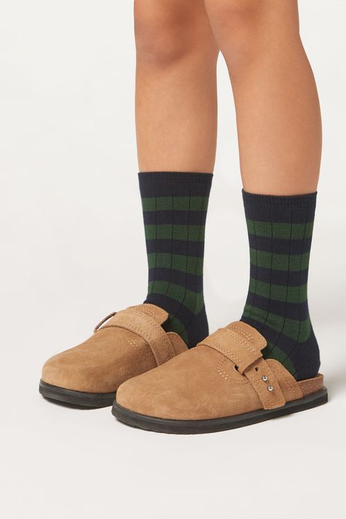 Meia Esportiva Infantil - Verde
