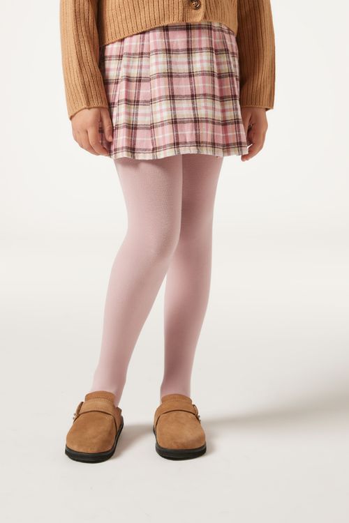 Meia-Calça Ultra Opaca Com Cashmere Infantil - Rosa