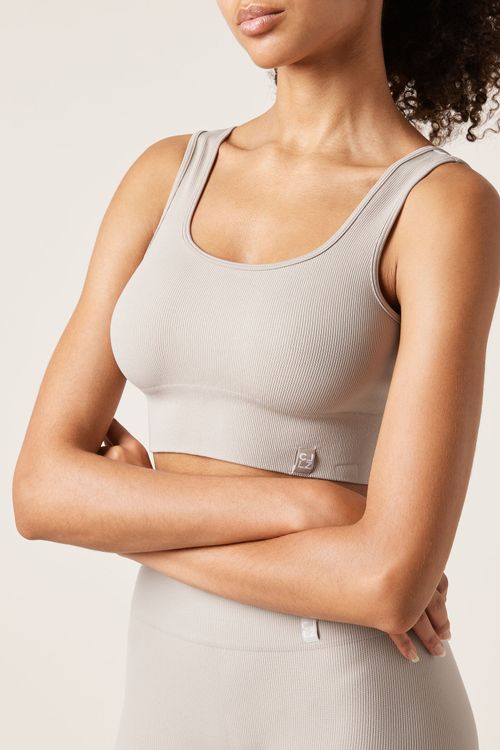 Top Esportivo Sem Costuras - Cinza