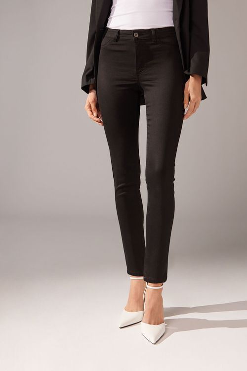 Calça Jeans Push-Up Eco - Preto