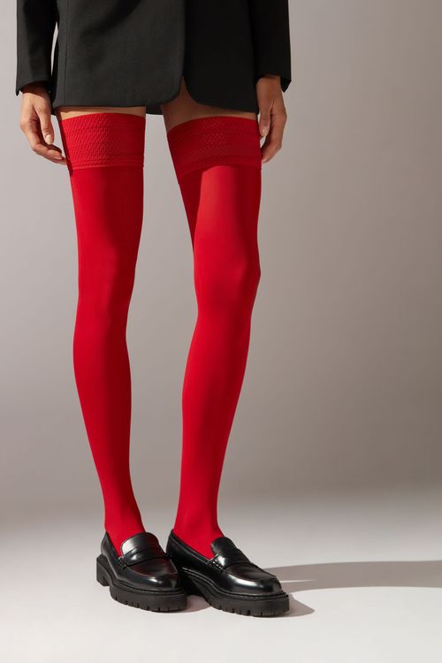 Meia De Liga Soft Touch Fio 50 - Vermelho
