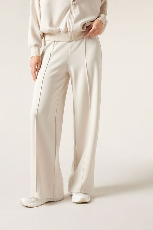 Calça Pantalona Lux Lounge - Off-White