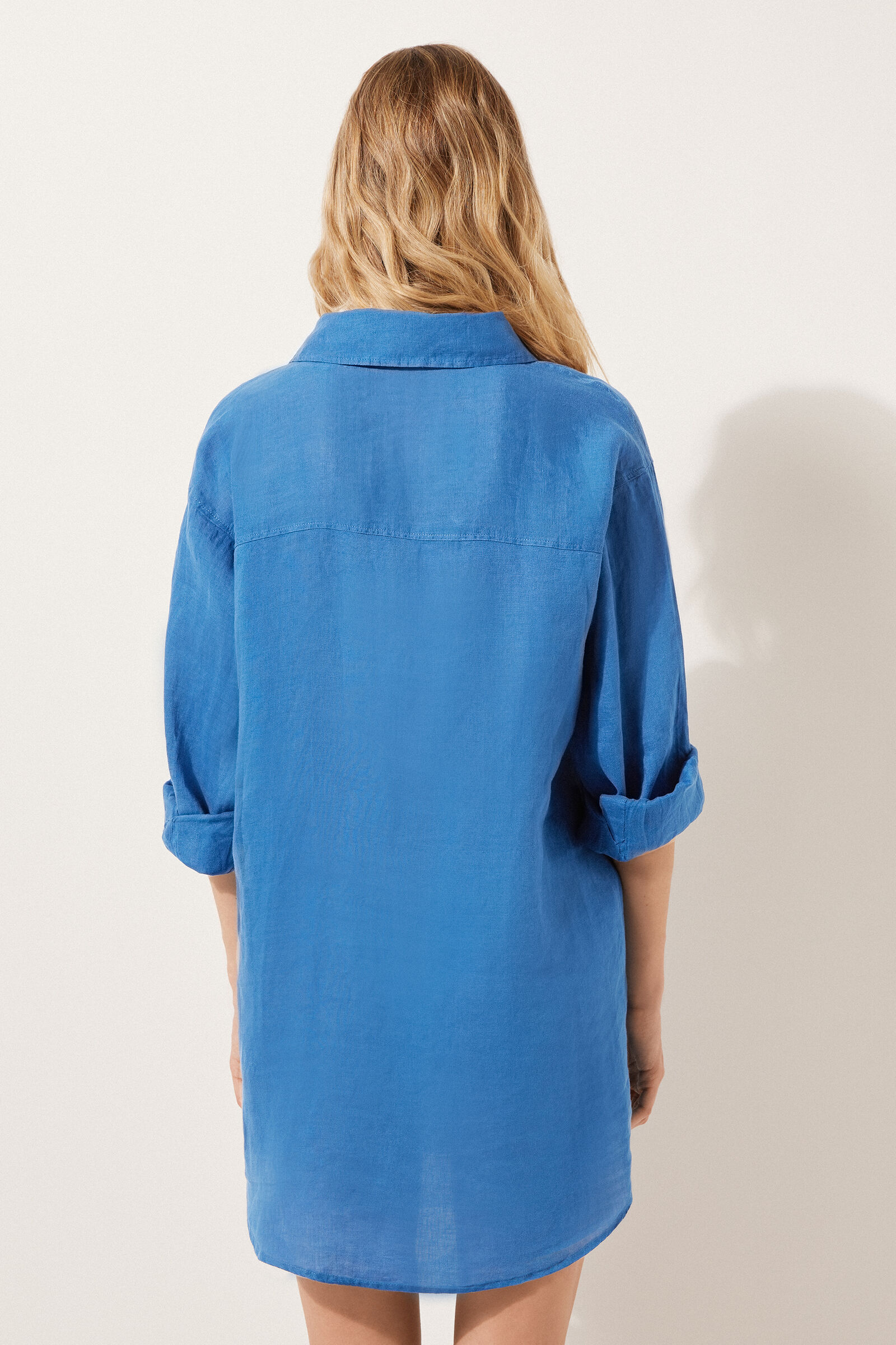 トップス OU Camisa Em Linho - 0BDA104 - Calzedonia